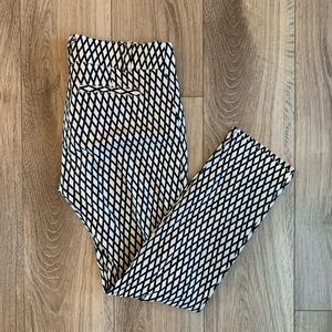 Black and White Chinos